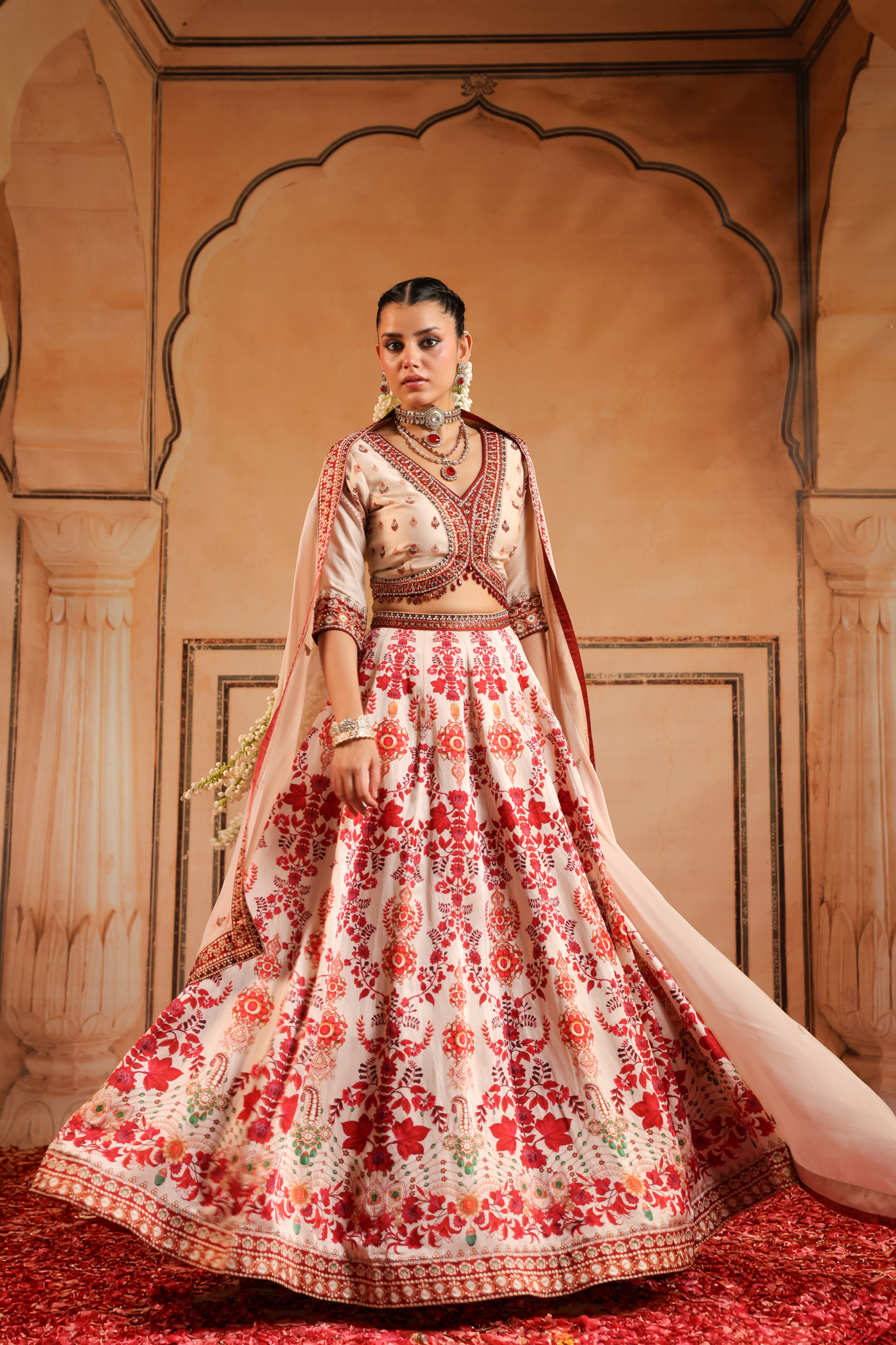 WOMEN ETHNIC CROP TOP